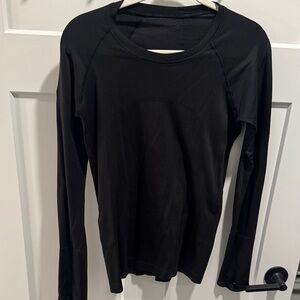 lululemon athletica Black Long Sleeve Tee